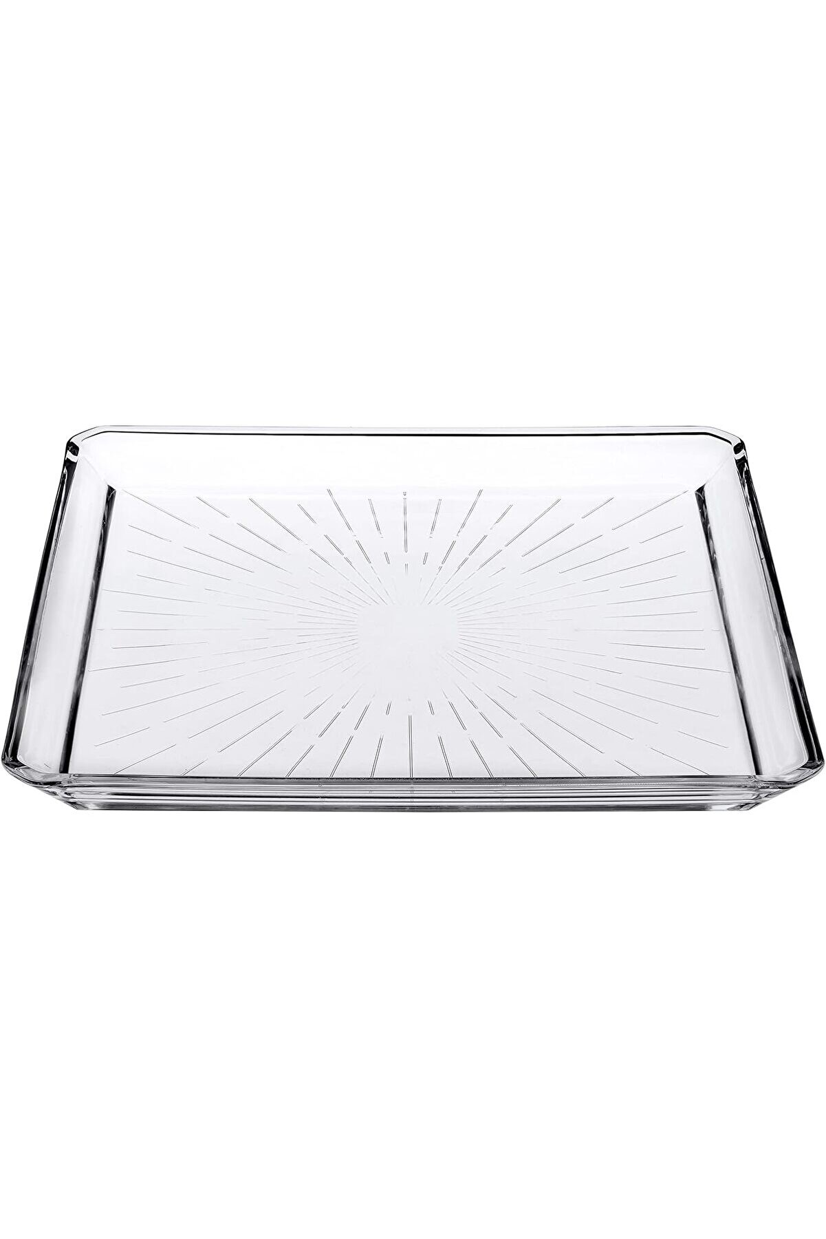 STOREMAX shopverse Madlen Servis Tabağı 68683 Madlen Crystal Glass 24x24 trendflick 1014773