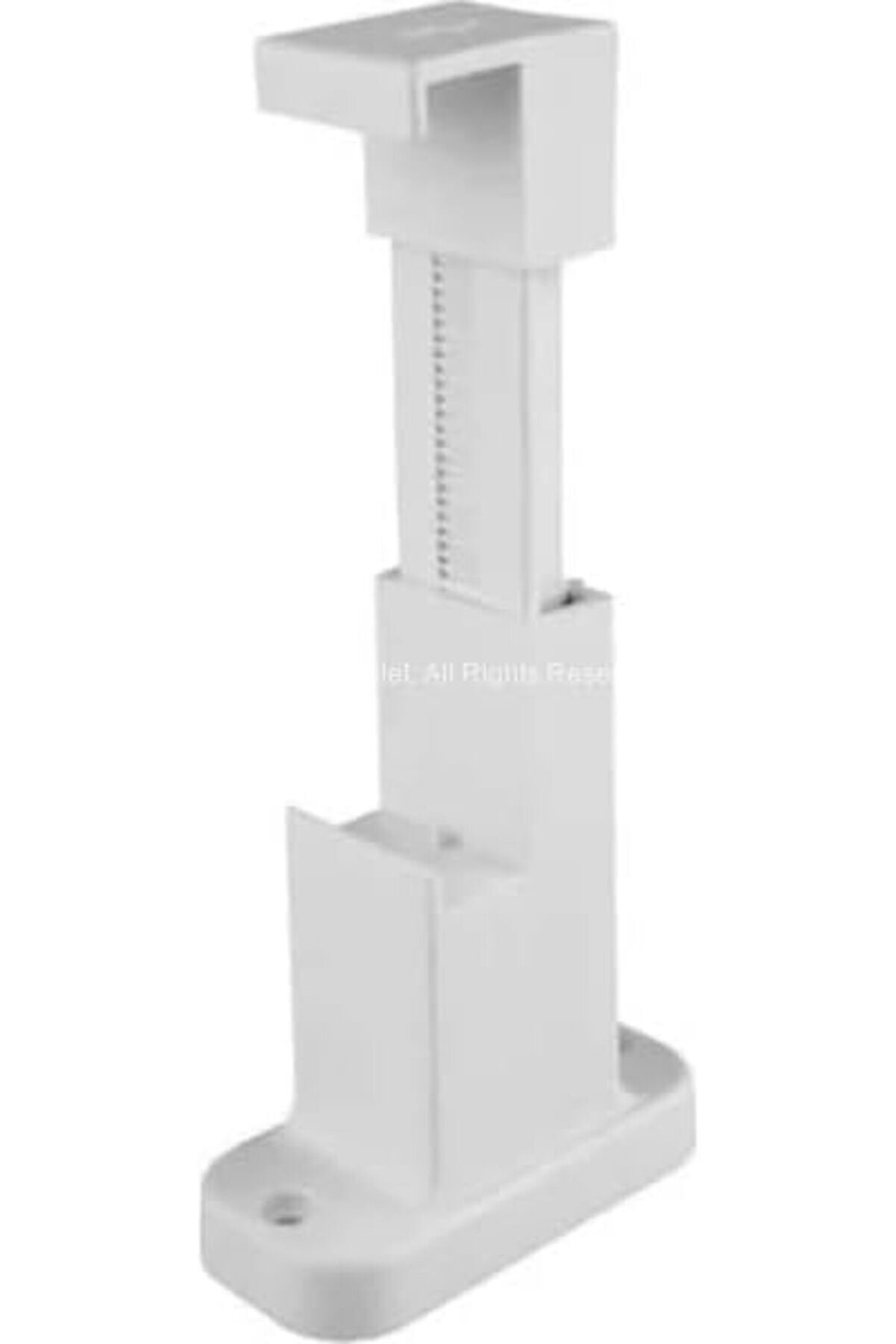 STOREMAX goldwhirl Rayı Korniş L Ayak Montaj Aparatı, Duvara Uyumlu, Ayarlanabilir, 2 ve 3 Raylı Kornişler İ&ccedil;