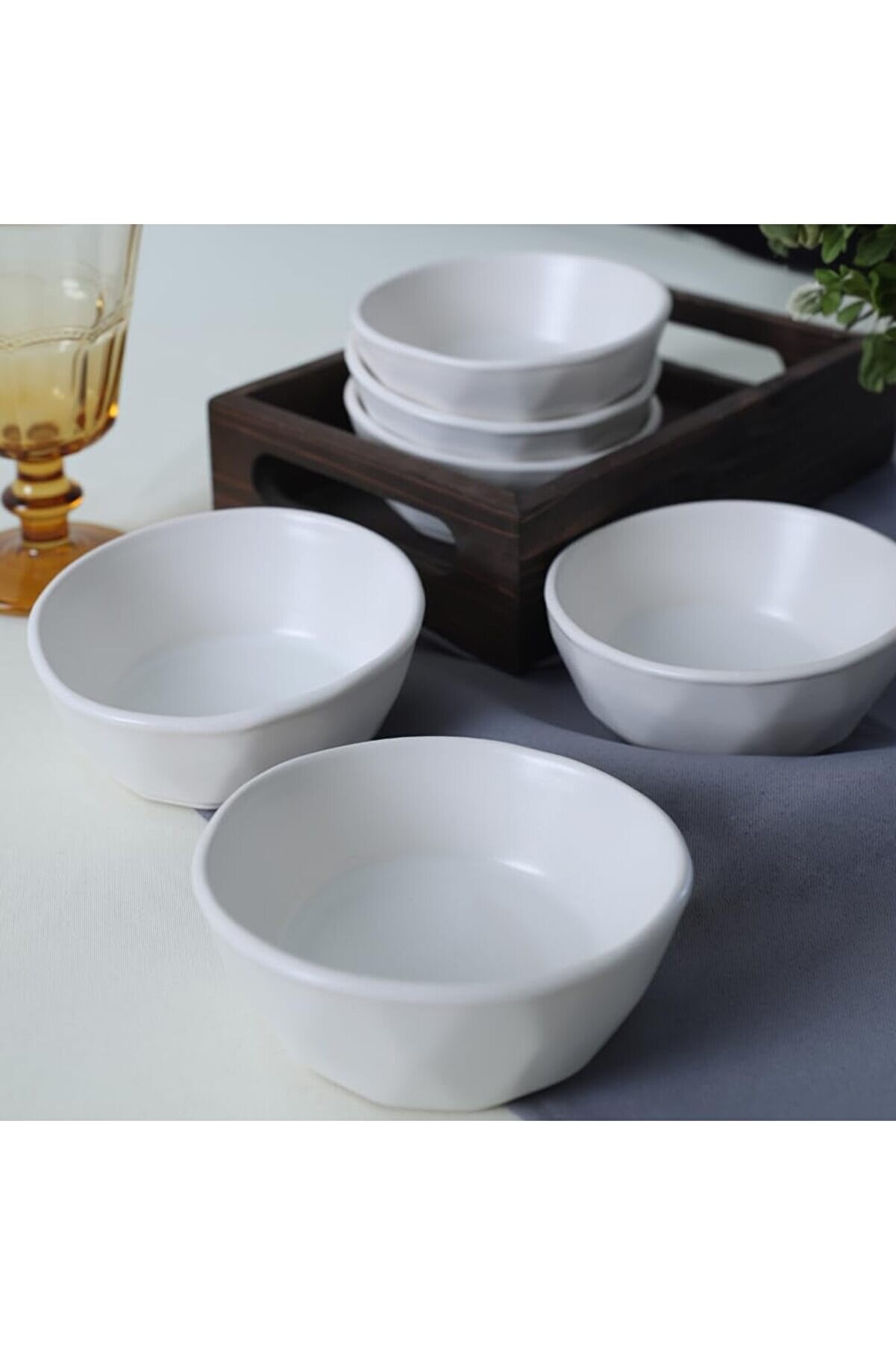 STOREMAX shopverse Mat Beyaz Çerezlik/Sosluk 12 Cm 6 Adet 022 trendflick 1014773