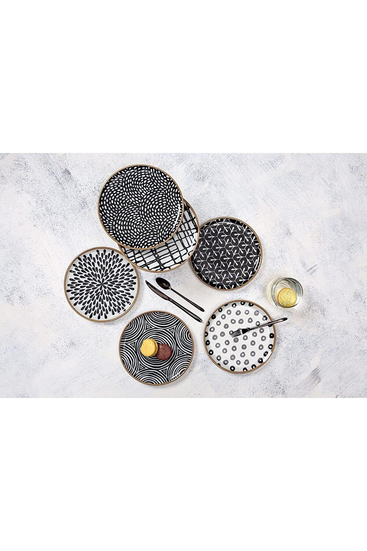 STOREMAX shopverse Fractal 6 Parça 6 Kişilik Pasta Takımı trendflick 1014773