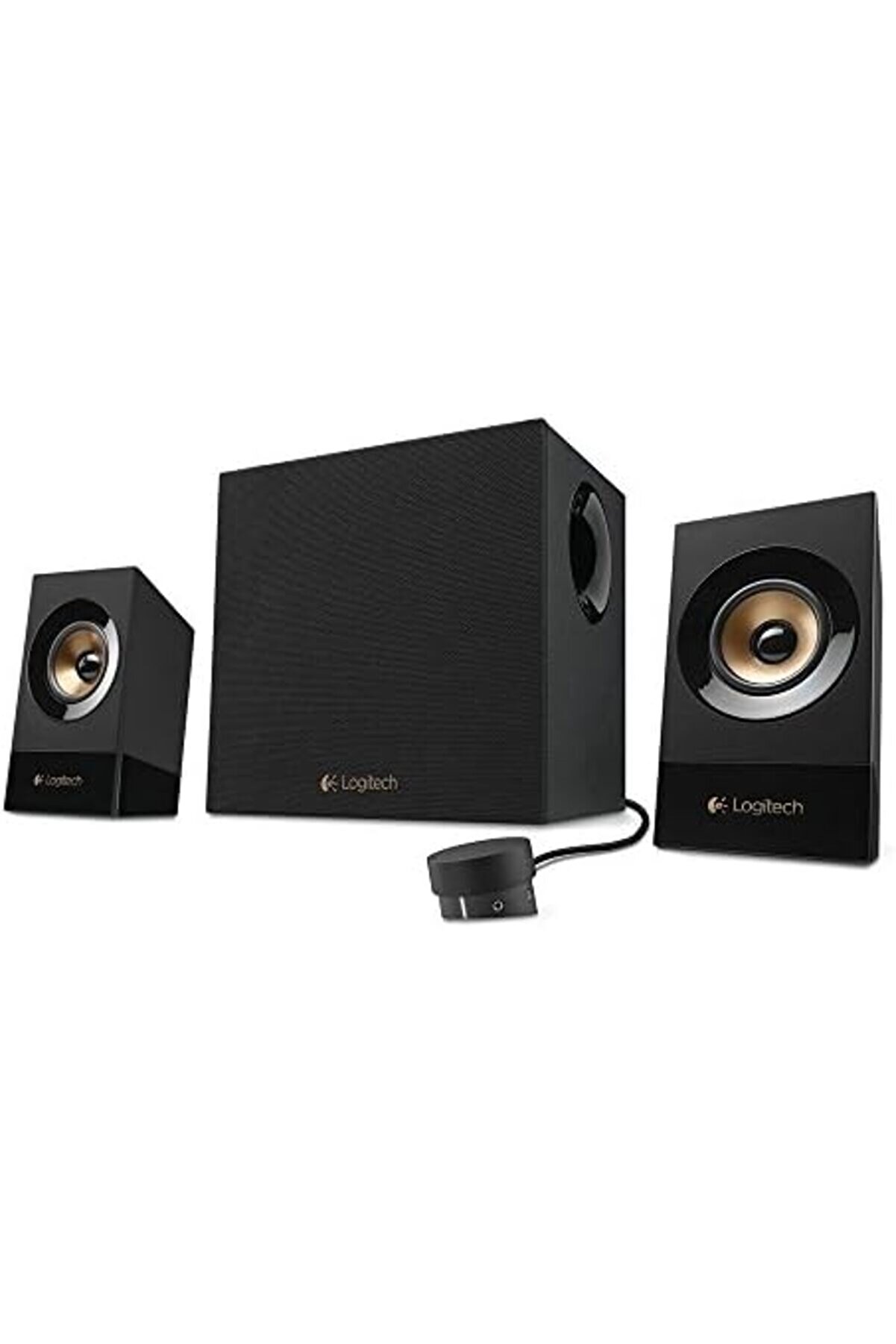 Goldwhi̇rl Z533 2.1 Multi̇medya Hoparlör Si̇stemi̇, Subwoofer, Rms, 3.5 Mm Aux, Rca Gi̇ri̇şleri̇, Kontrol B