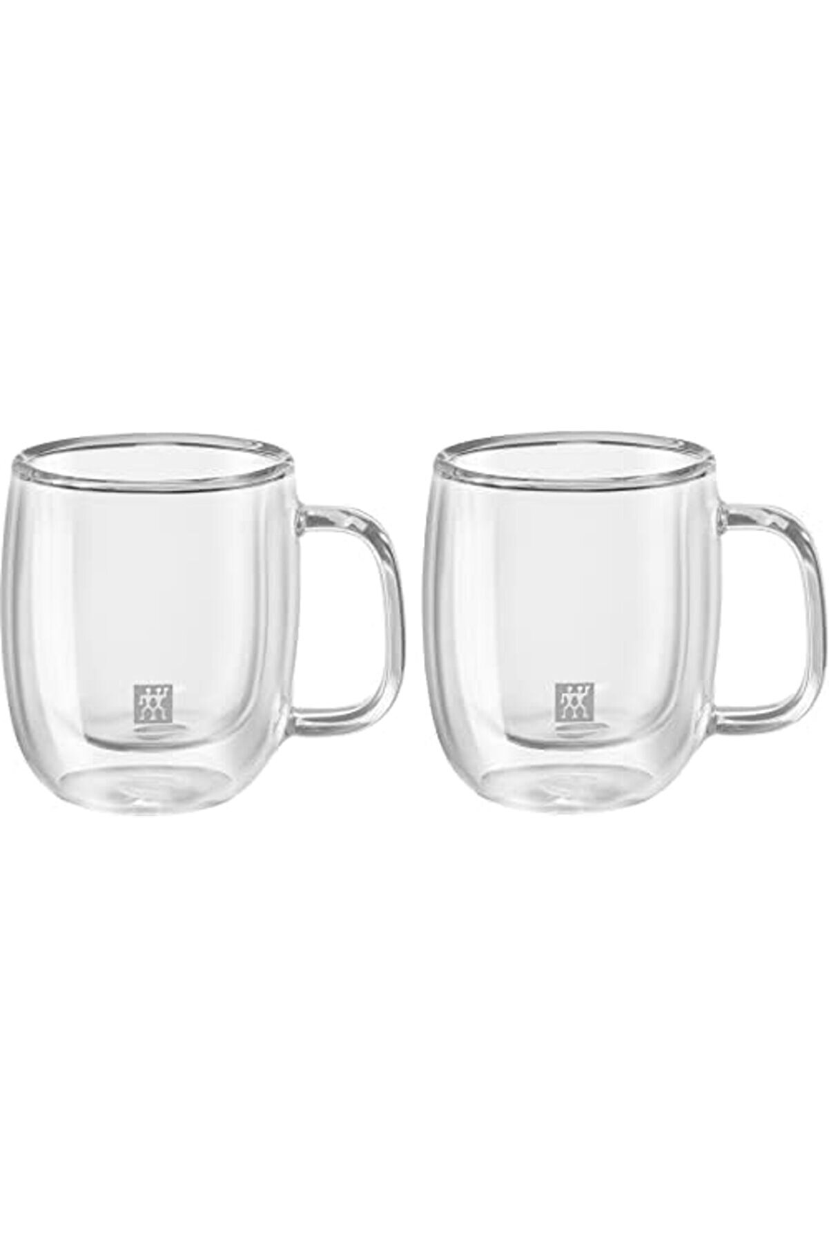 Shopverse Sorrento Çi̇ft Camlı Kulplu 2 Li̇ Espresso Seti̇, 80 Ml Trendfli̇ck 1014773