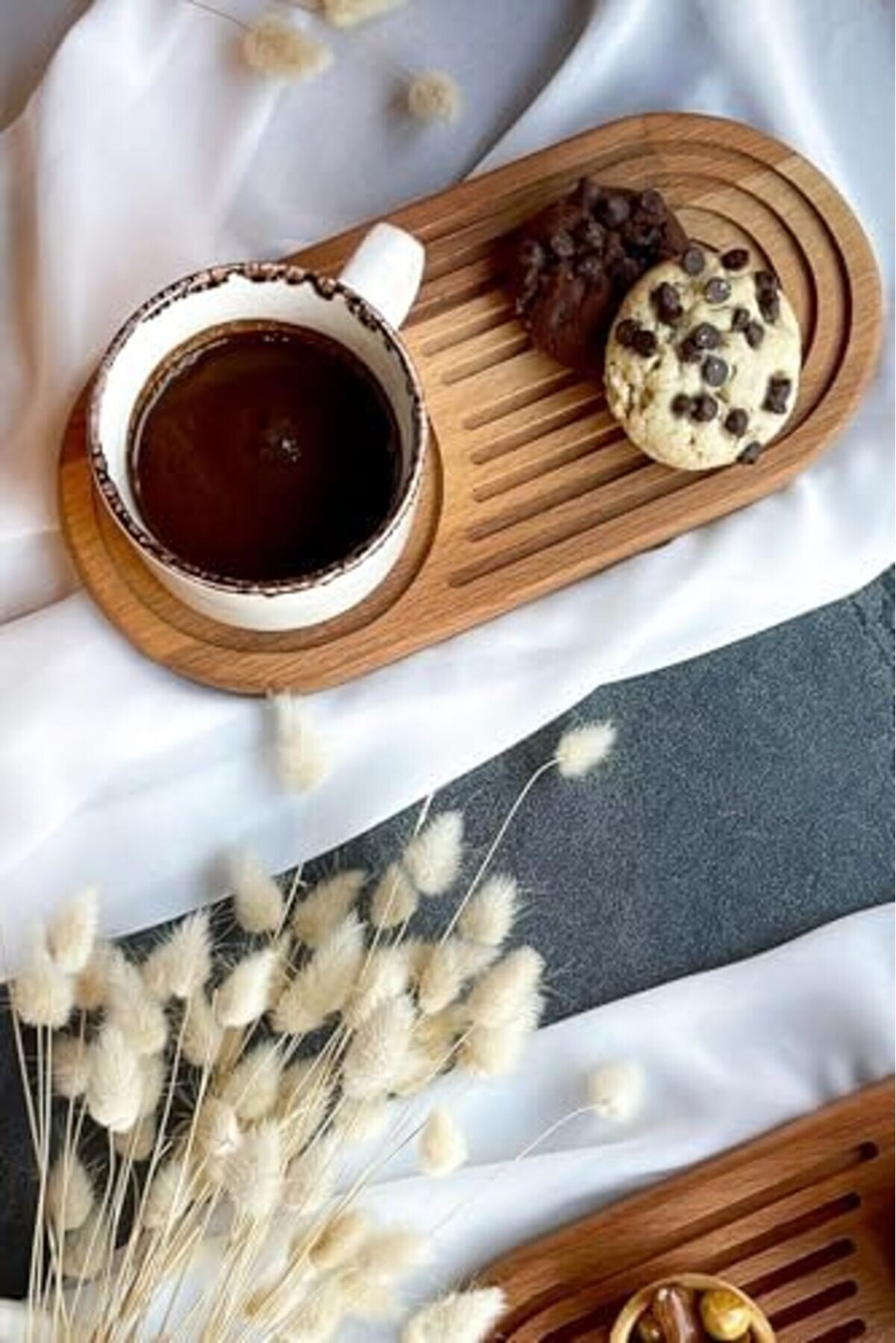 Shopverse - Ahşap Işık Seri̇si̇ Kayın Ağacından Sunum Tahtası Trendfli̇ck 1014773