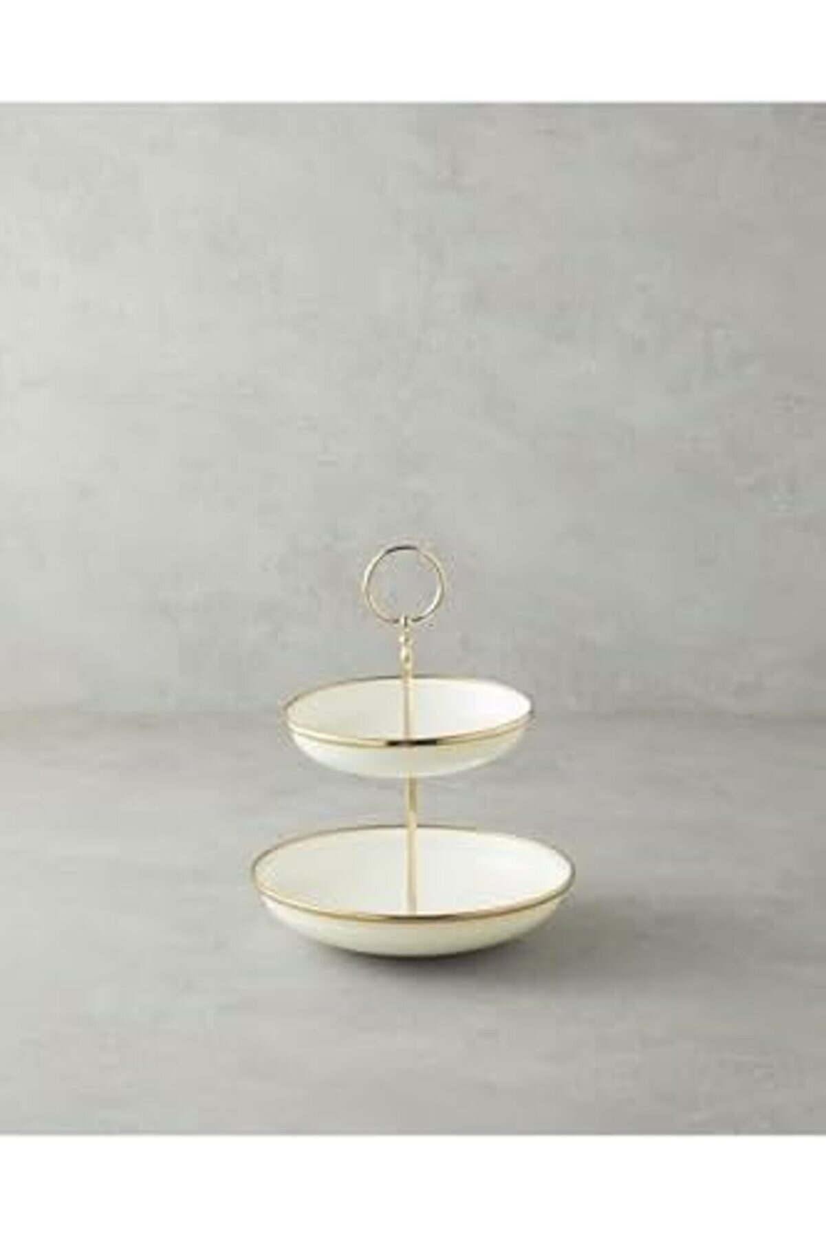 Shopverse Peti̇te Katlı Servi̇s 14X16 Cm Krem Trendfli̇ck 1014773