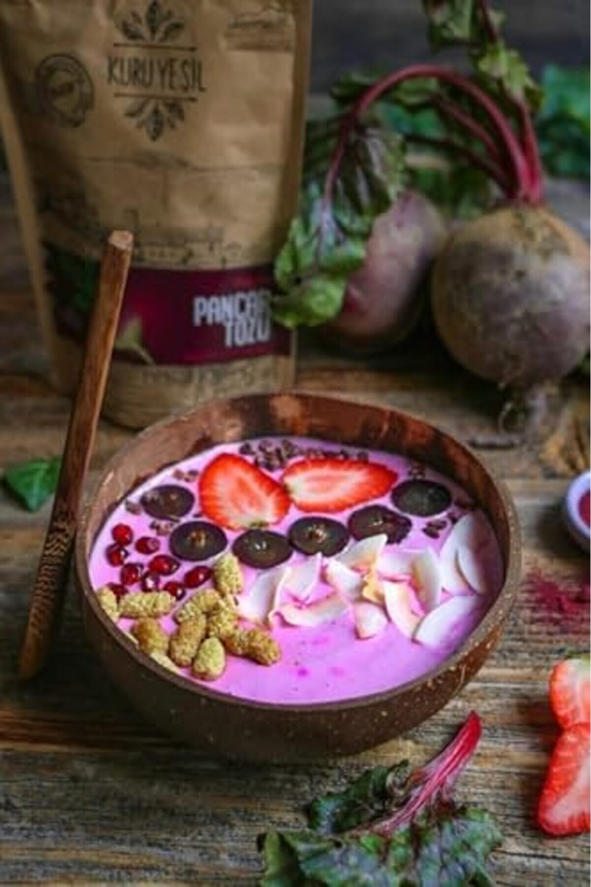 Yeşi̇l Hi̇ndi̇stan Cevi̇zi̇ Kasesi̇ - El Yapımı Coconut Bowl - Atıştırmalık, Sos Ve Çerez Kasesi̇ 978262