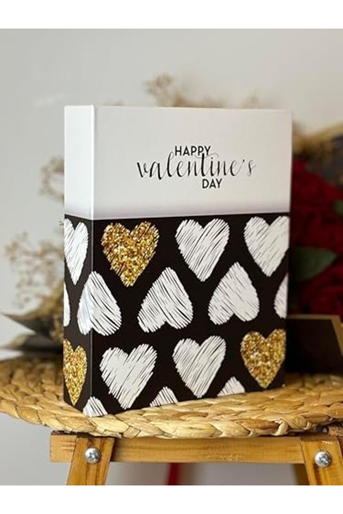 Shopverse Fotoğraf Albümü 10X15Cm 200 Lük Renkli̇ Valenti̇ne S Desenli̇ Anı Albümü Trendfli̇ck 1014