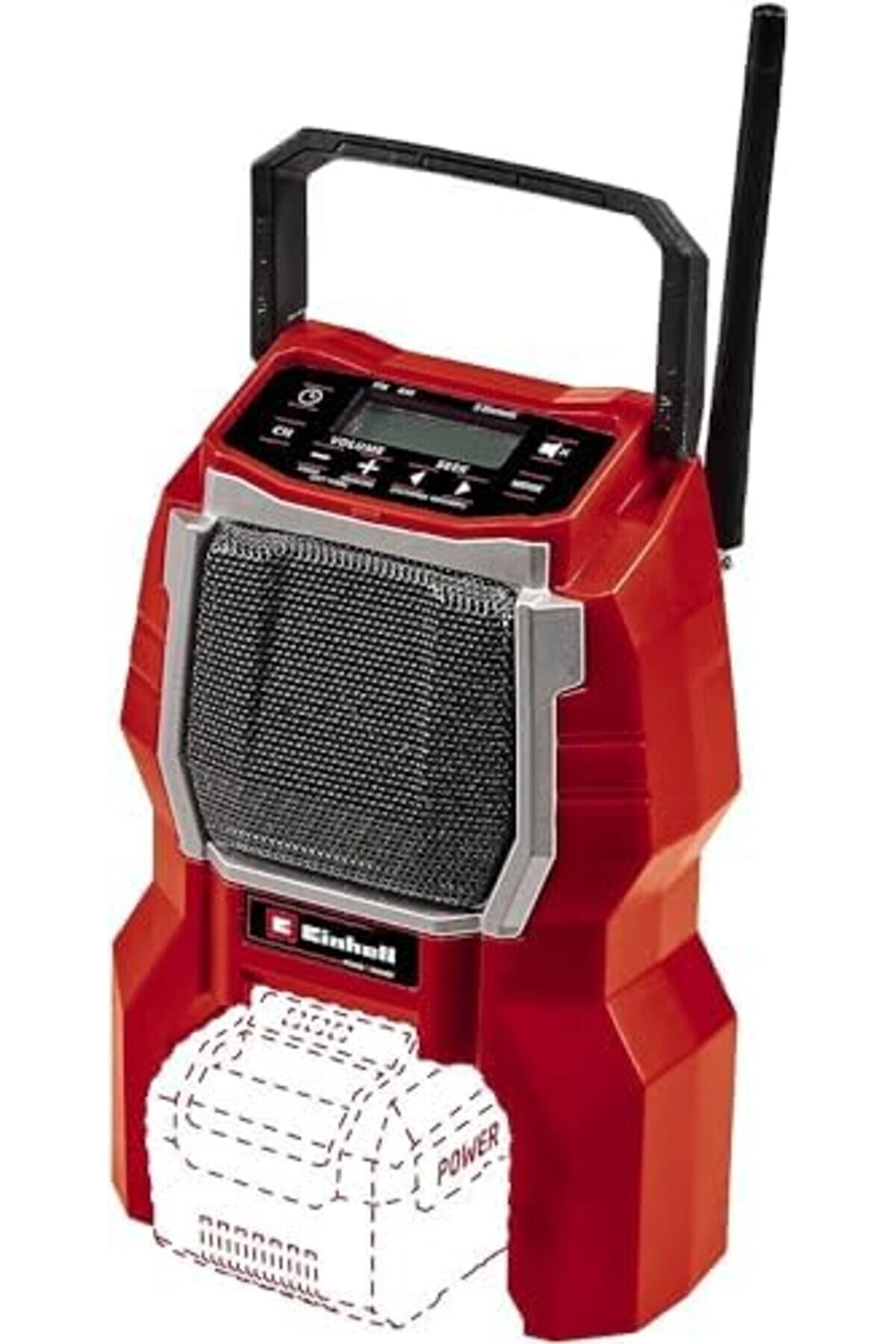 Buyflai̇r Akülü Radyo Tc-Ra 18 Li̇ Bt - Solo Power X- (Li̇-Ion, 18 V, 10 W Hoparlör,, Otomati̇k Kanal Ar