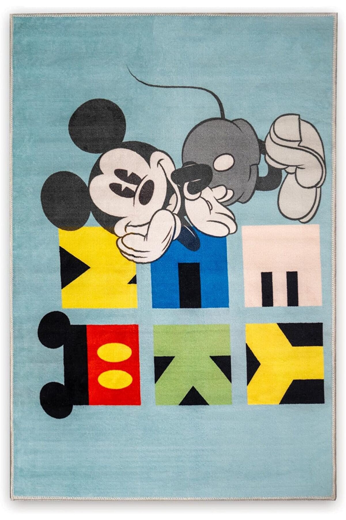 STOREMAX shopverse Mouse Lisanslı Karakter Baskılı%100 Halı, Çok Renkli, 80x120 cm trendflick 1014773