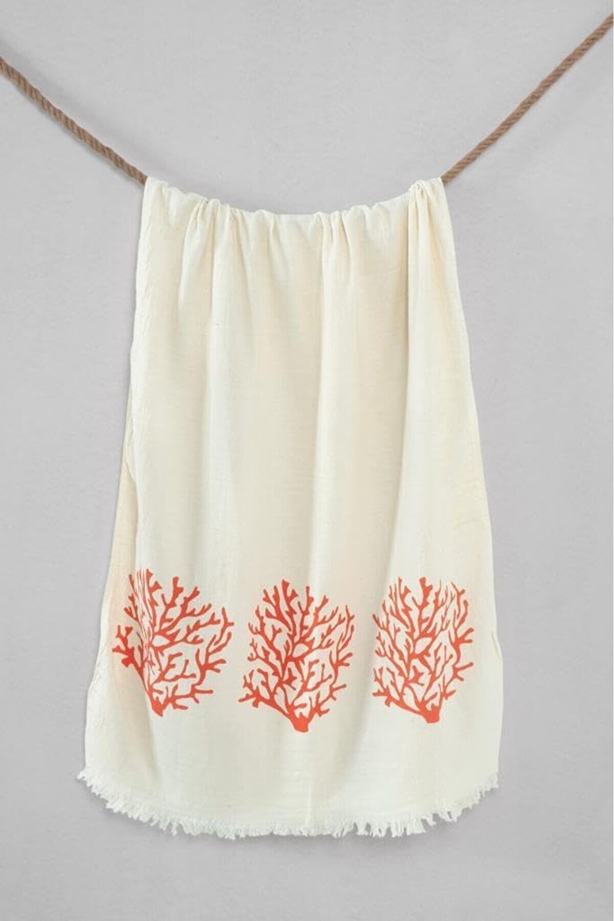 STOREMAX shopverse 2 Katlı Organik Havlu Turuncu trendflick 1014773