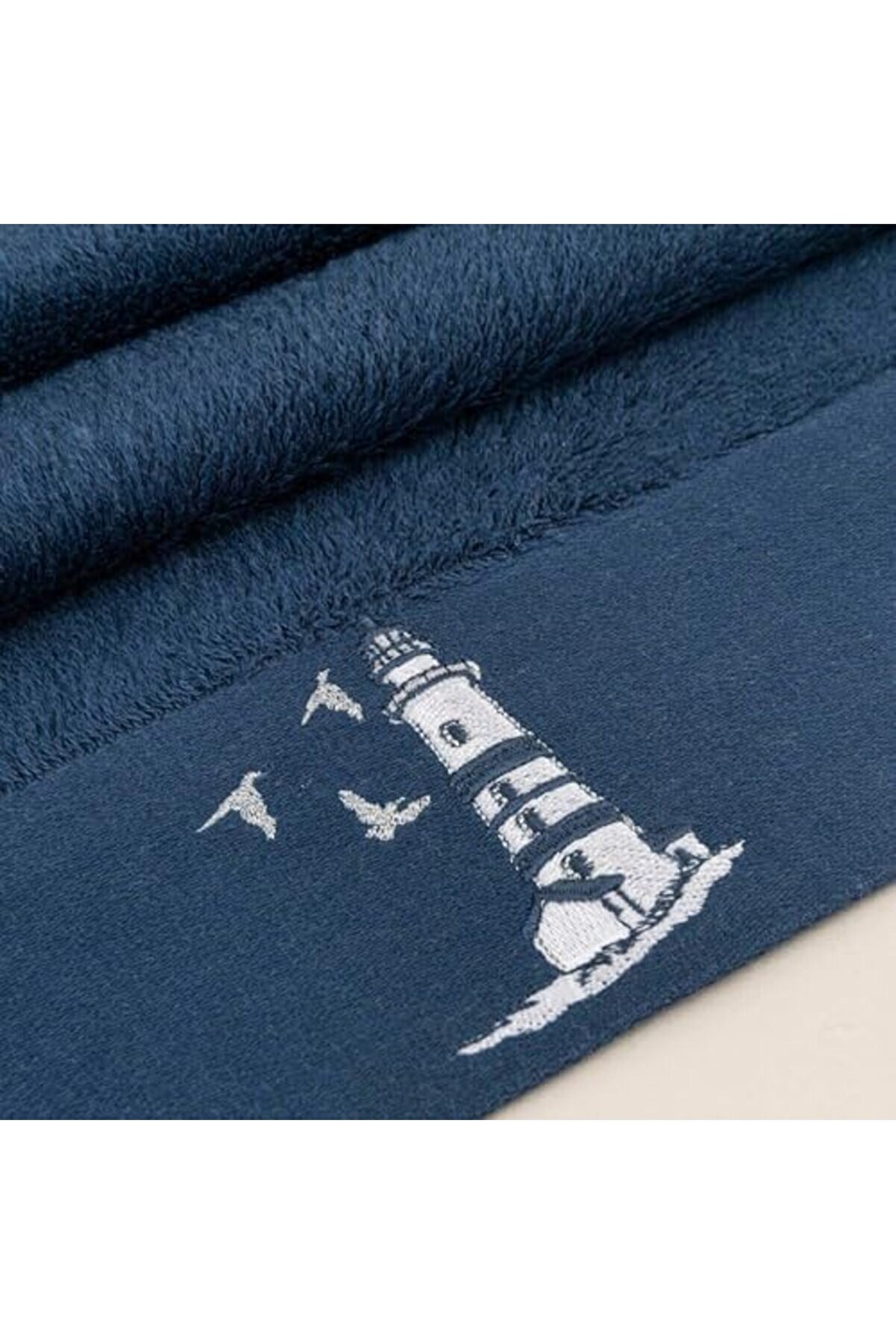 Shopverse Emera Nakışlı Y&uuml;z Havlusu 50X90 Cm Trendfli̇ck 1014773