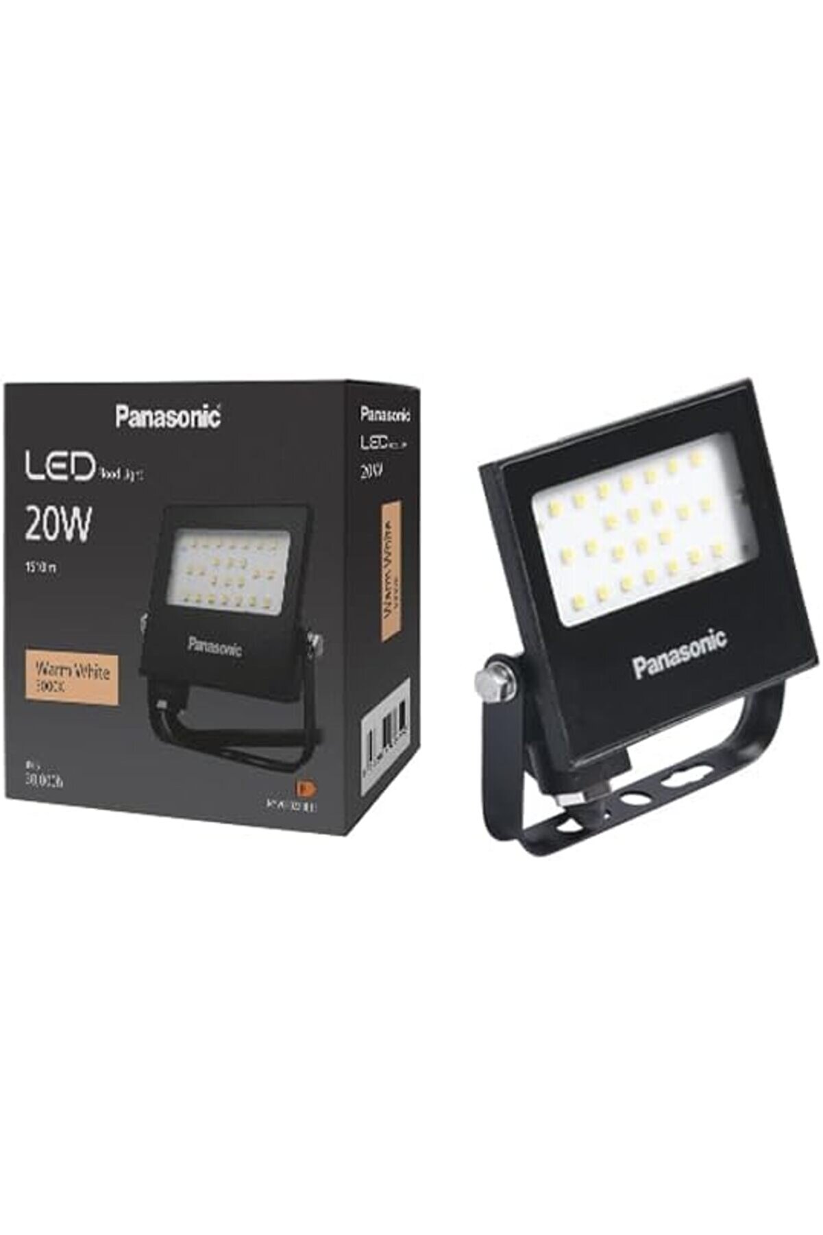 Shopverse Led Projektör, Sıcak Beyaz Işık 20W 1510Lm 3000K Trendfli̇ck 1014773