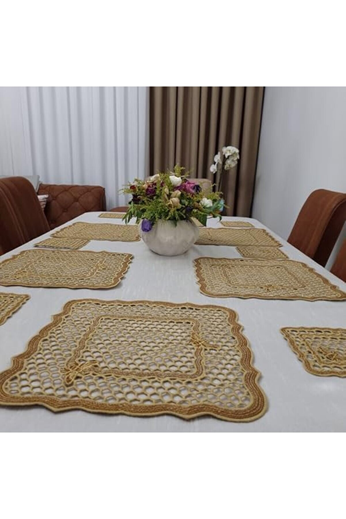 Shopverse Yapımı Petek Supla - Modern Mutfak Dekoru - 1 Servi̇s Altlığı ( ) Trendfli̇ck 1014773