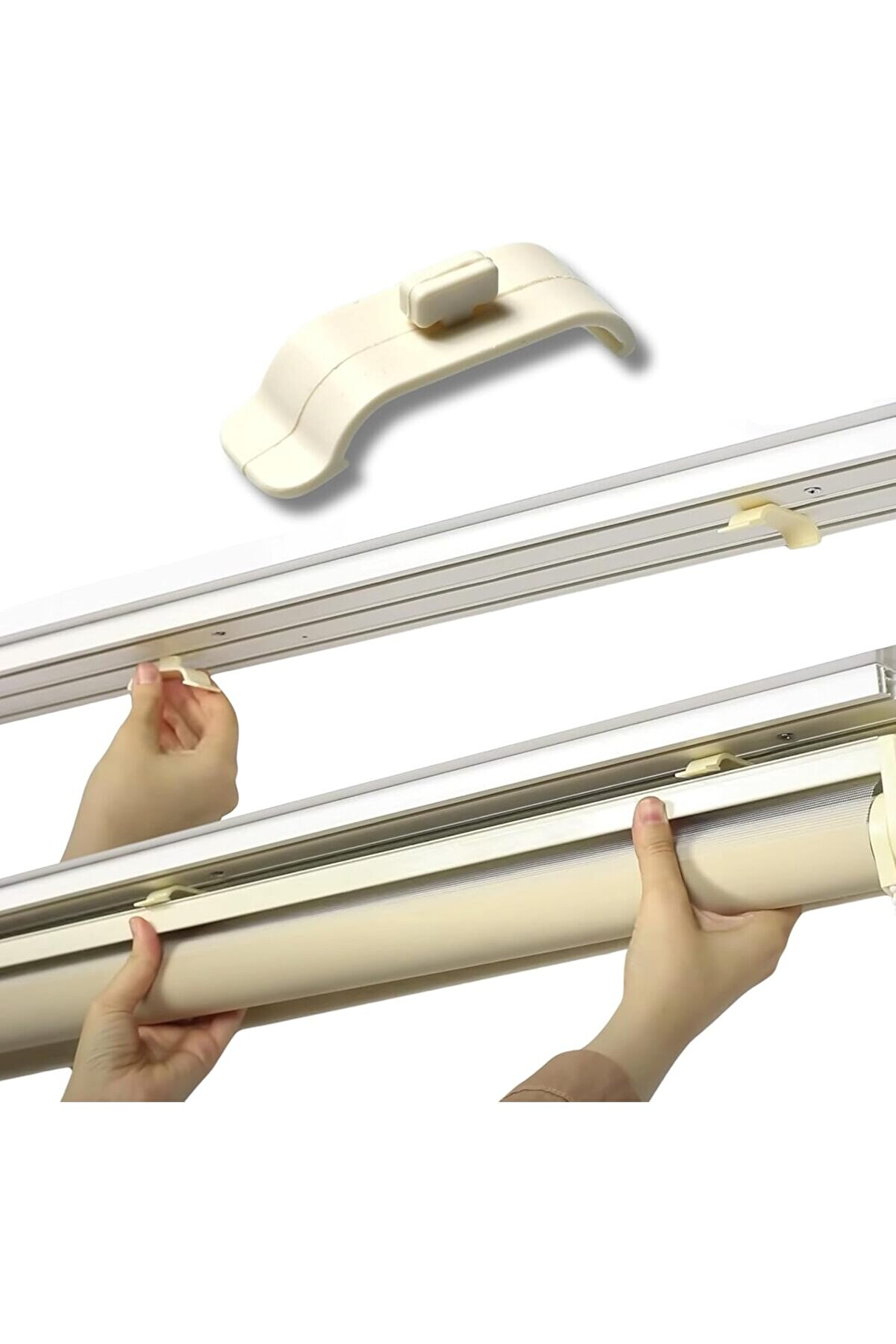 STOREMAX shopverse Zebra Kornişe Takma Aparatı Büyük Boy Kaliteli 10 Adet trendflick 1014773