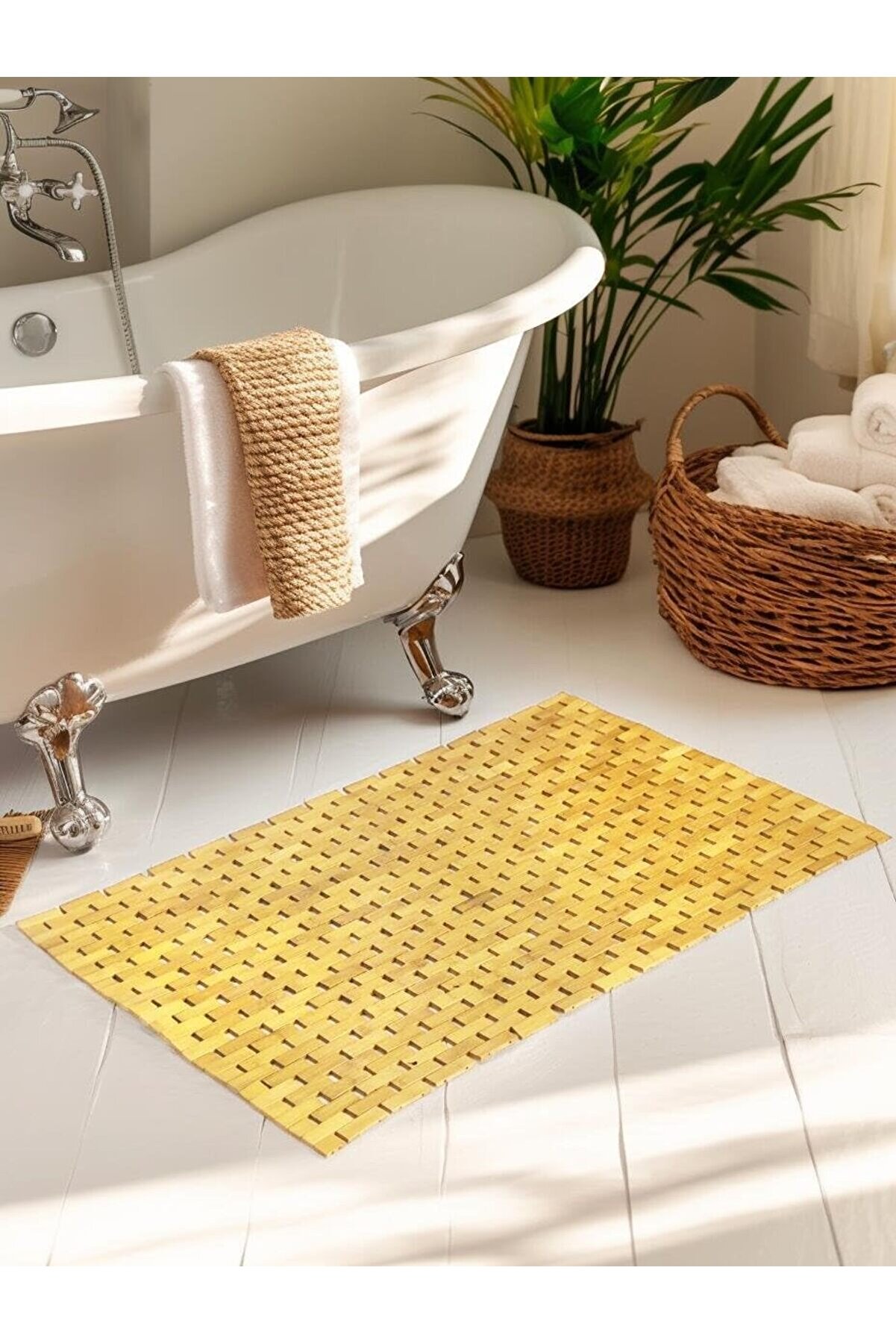 STOREMAX shopverse Premium Serisi 40x60 cm Bambu Paspası trendflick 1014773