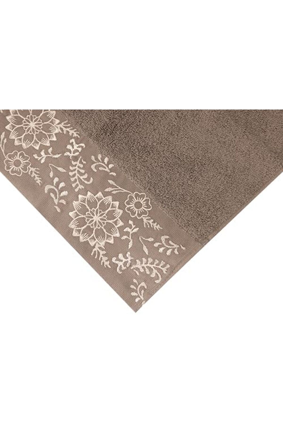 Shopverse Sty Akra Nakışlı Havlu 50X90, Tekli̇ Trendfli̇ck 1014773