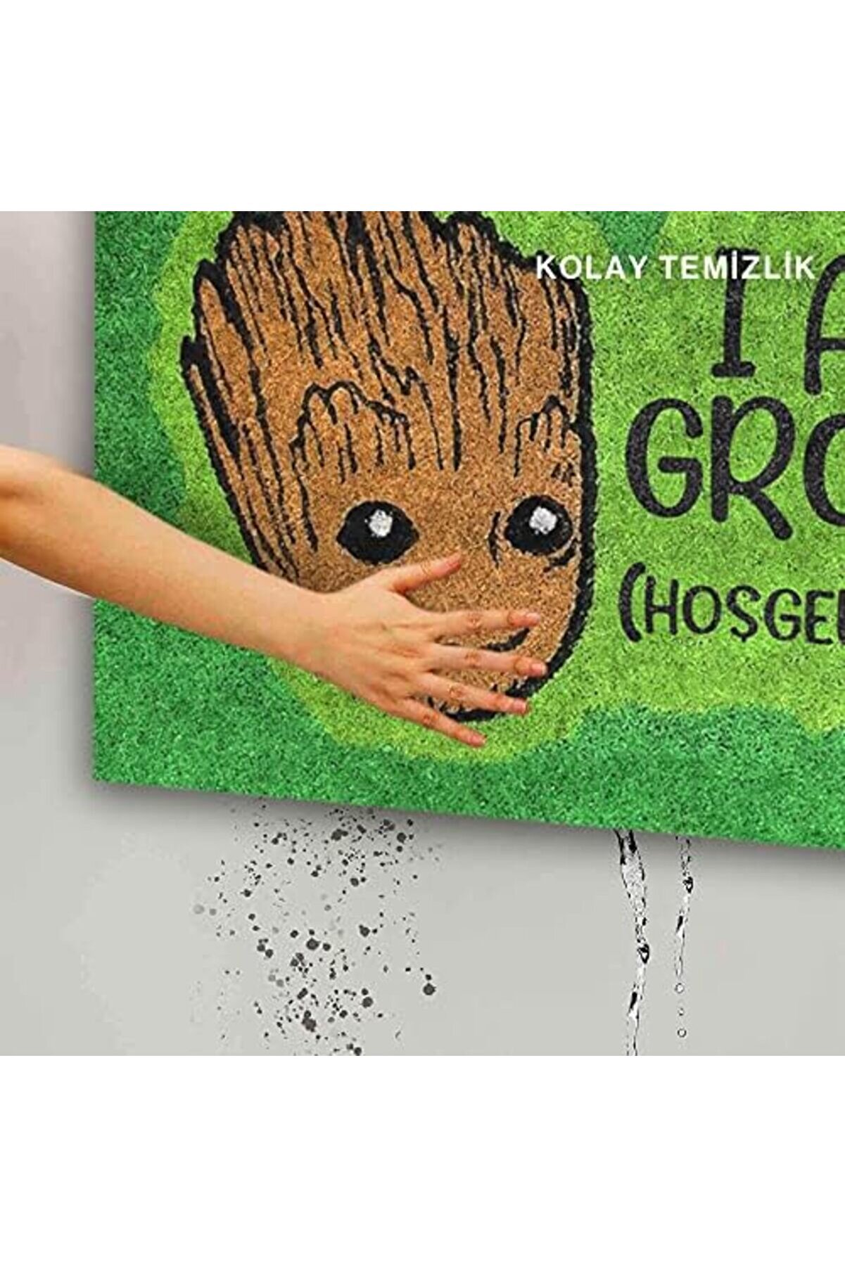 Shopverse Tasarımlı Dekorati̇f Kapı Önü Paspas, Dış Mekan/Ev İçi̇/ /Mutfak/Yatak Odası/Gi̇ri̇ş Paspaslar