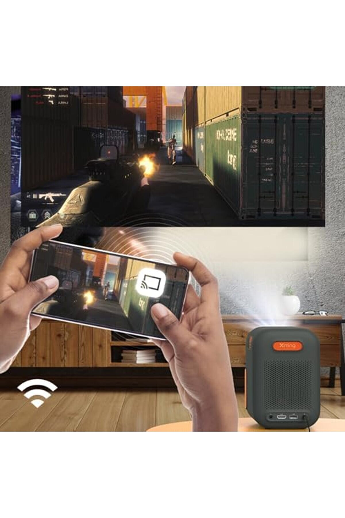 Shopverse Xmi̇ng Epi̇sode One Projeksi̇yon Ci̇hazı, Hdmı 2.1, Oto-Odaklama, Oto- Trendfli̇ck 1014773