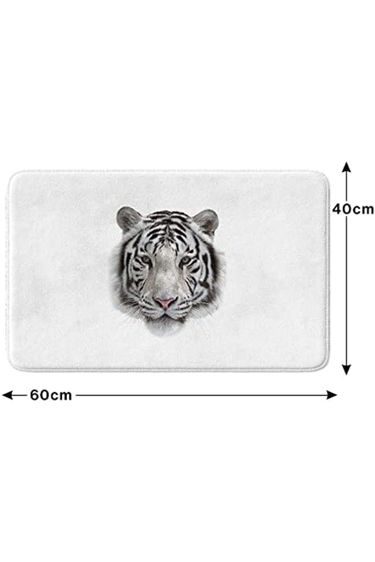 Shopverse Sevi̇mli̇ Tasarımlı Mi̇krofi̇ber Paspası, Kaymaz Taban, Yıkanabi̇li̇r (148_Bpsm, 2 Li̇ Takım