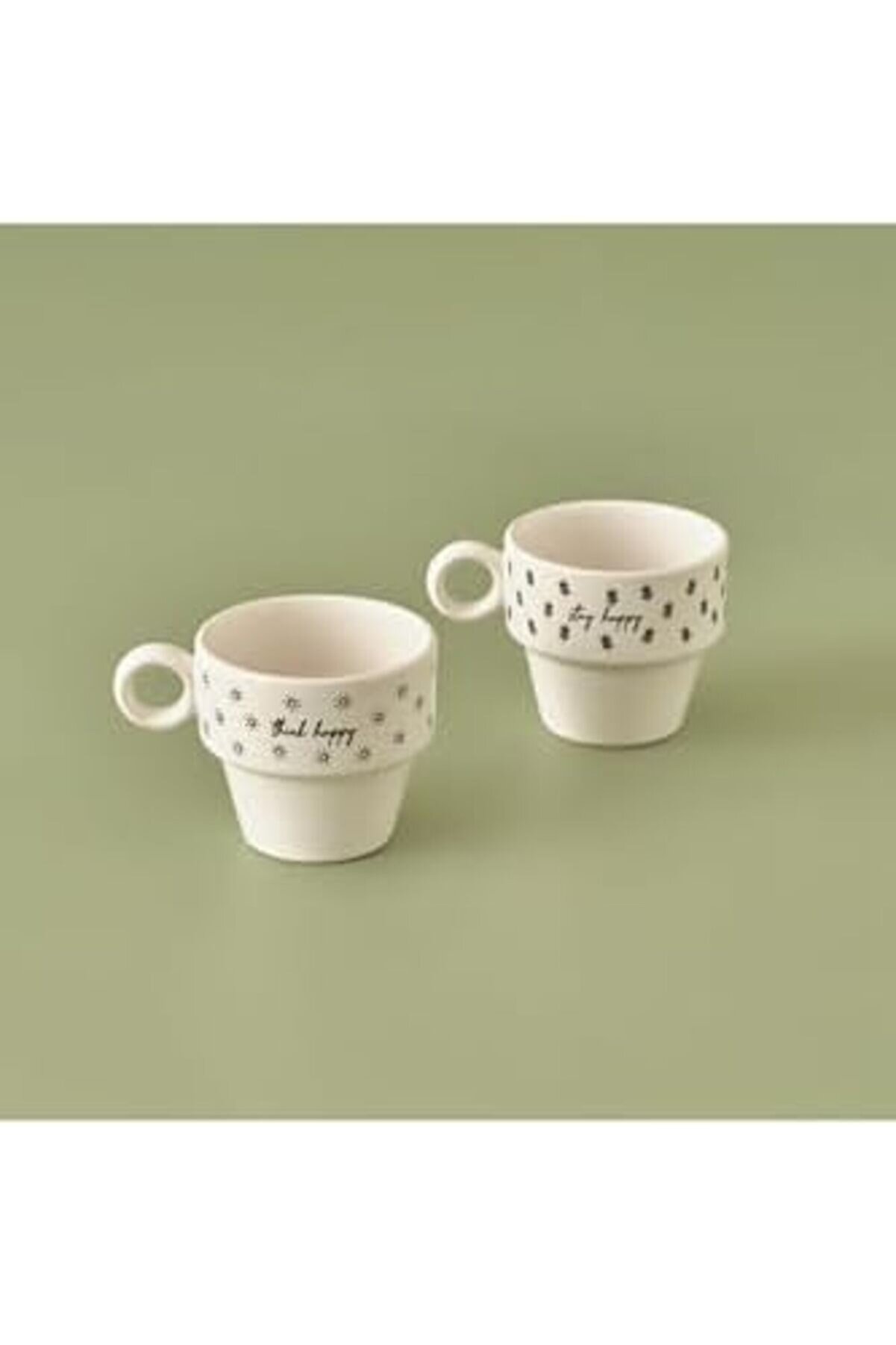 Shopverse Serami̇k Espresso 2 Li̇ Kahve Fi̇ncanı Seti̇ (105 Cc) Trendfli̇ck 1014773