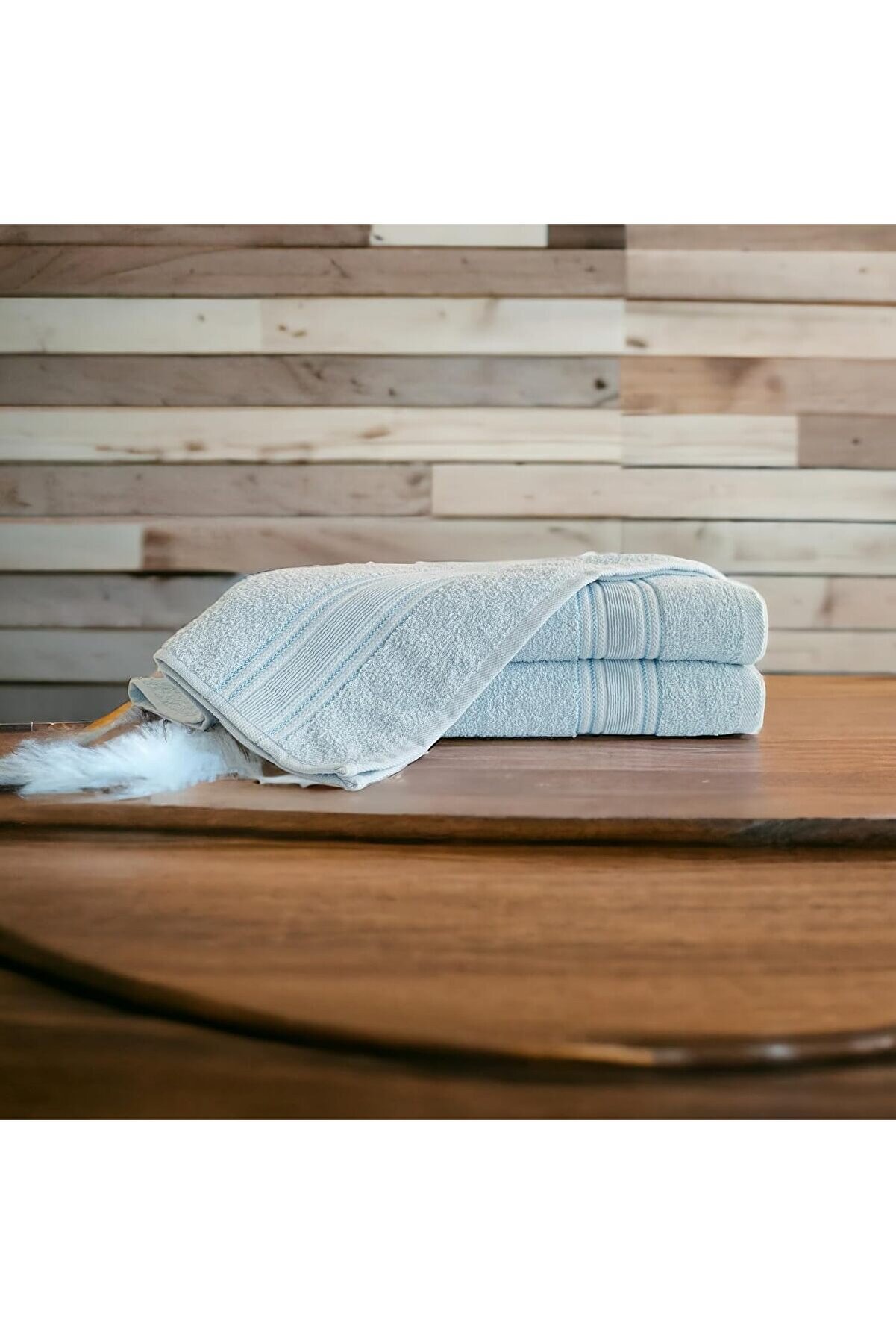 STOREMAX %100 Havlu Takımı Vücut Havlusu 90x140 cm, Baş Havlusu 50x80 cm, Ekstra Yumuşaklık (Mavi) 978262