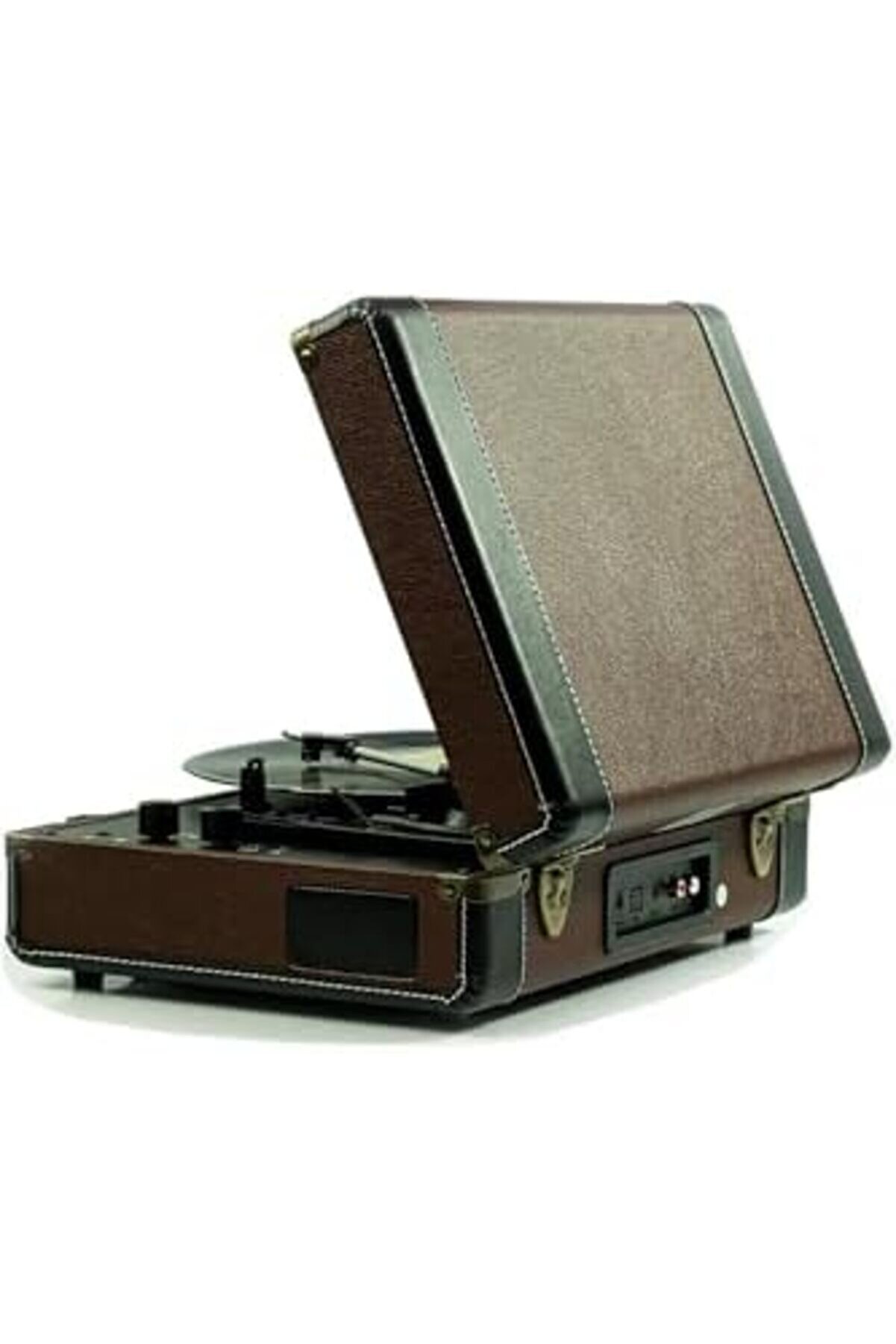 Shopverse Mtx101Bn Nostalji̇k Retro Pi̇kap Plak Çalar (Şarjlı Aux Hoparlörlü 3 Devi̇r) İğne Dahi̇l Trend