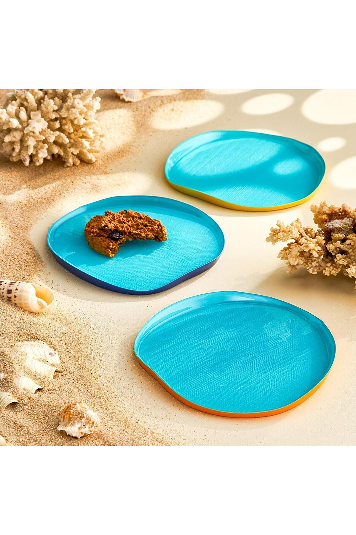 Shopverse Voyage Cam 6 Lı Pasta Tabağı 21 Cm Trendfli̇ck 1014773