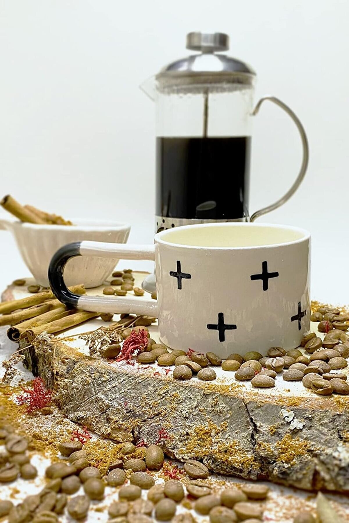 STOREMAX shopverse Yapımı Seramik Kupa Artılı trendflick 1014773