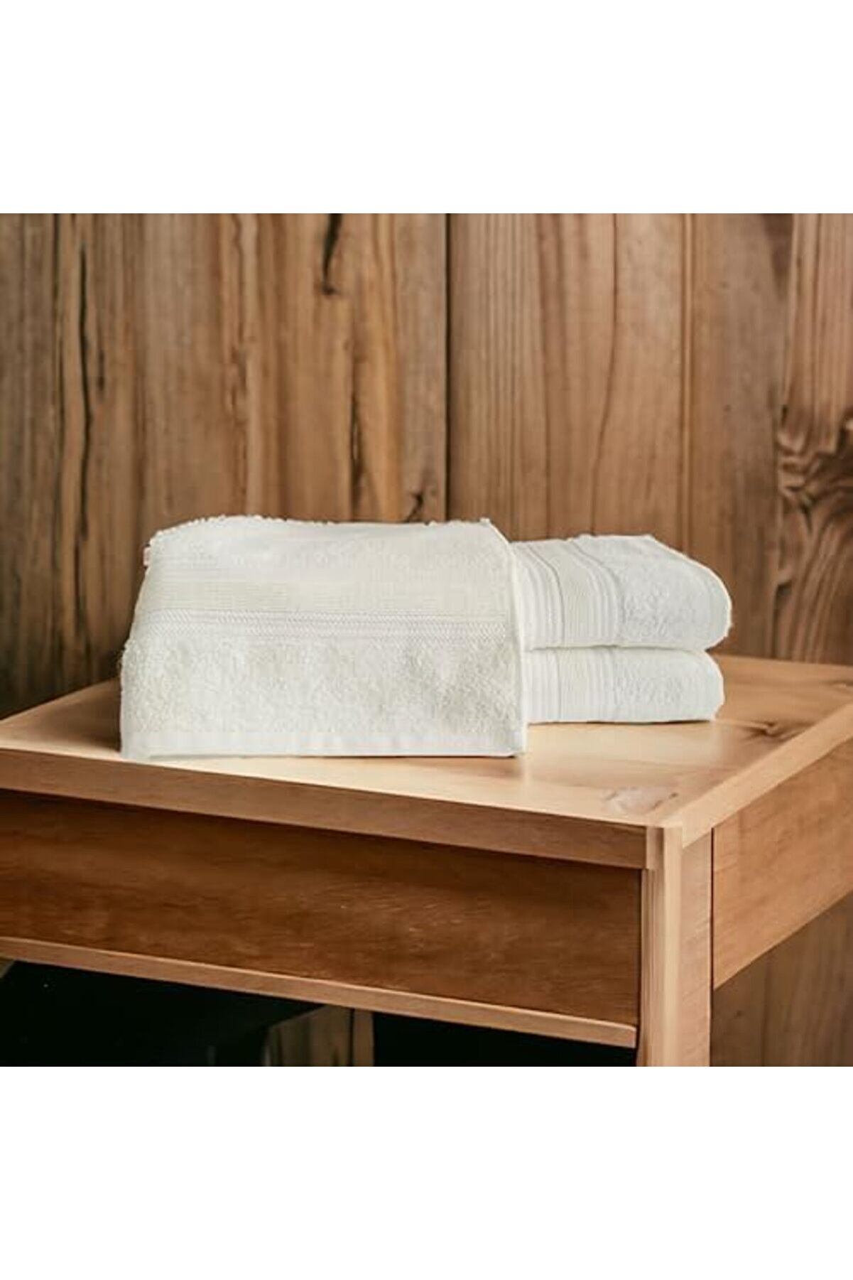 Shopverse %100 Havlu Takımı Vücut Havlusu 90X140 Cm, Baş Havlusu 50X80 Cm, Ekstra Yumuşaklık (Krem)