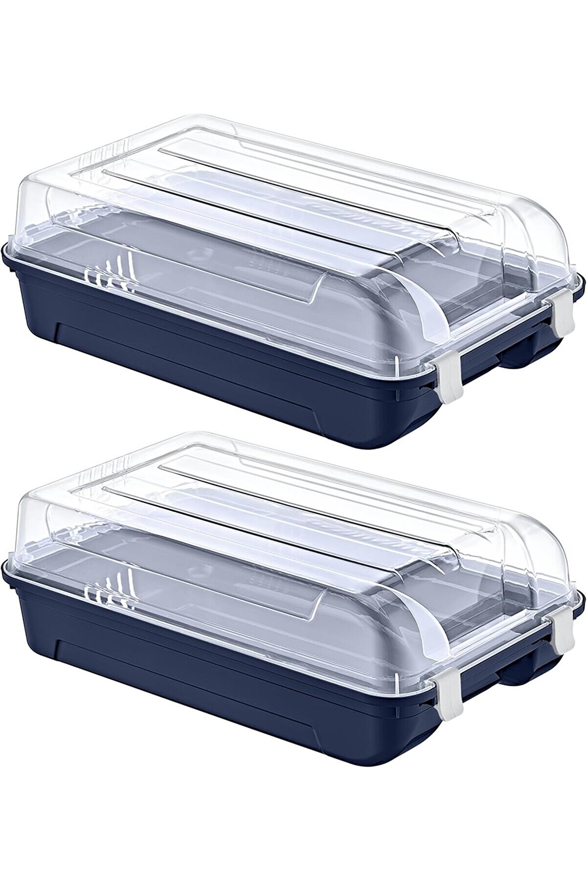 STOREMAX shopverse 2'Li Set Kadın Lacivert Ayakkabı Kutusu trendflick 1014773