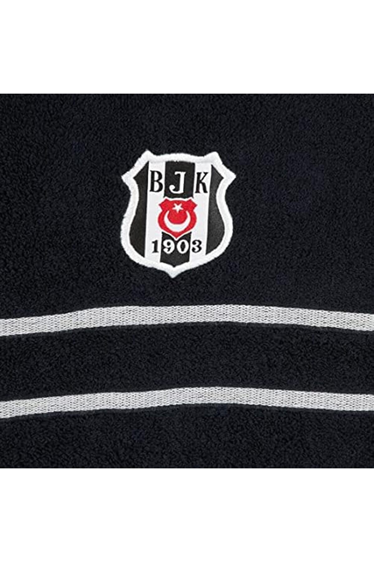 Shopverse Li̇sanslı Baskılı%100 Pamuk Havlusu, Si̇yah, 70X140 Cm Trendfli̇ck 1014773