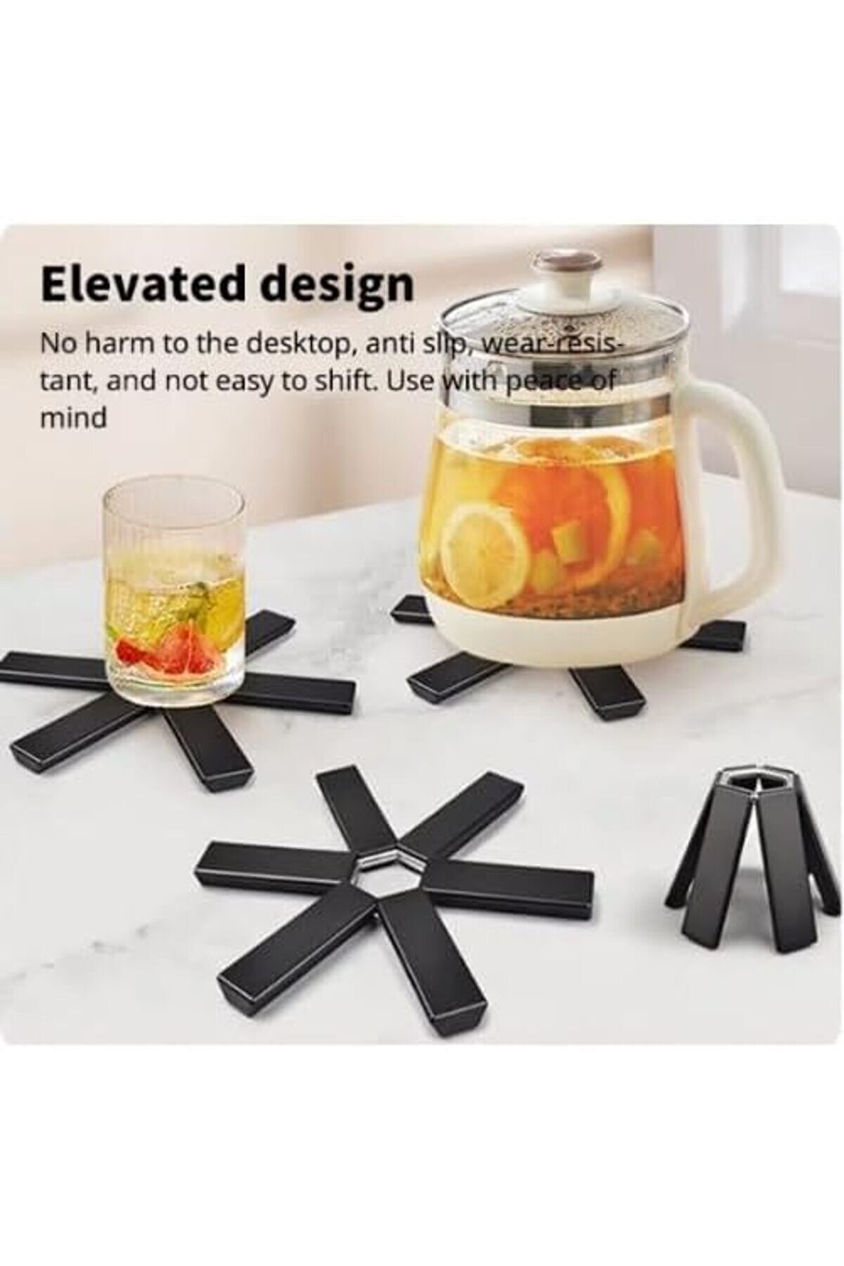 Shopverse Katlanabi̇li̇r, Tencere, Tava, &Ccedil;aydanlık Altlığı, Masa Ve Tezgah Trendfli̇ck 1014773