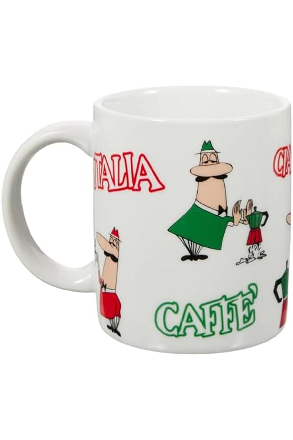 Shopverse - Kupa - Mug Tri̇colore Omi̇no - 250Ml - Trendfli̇ck 1014773