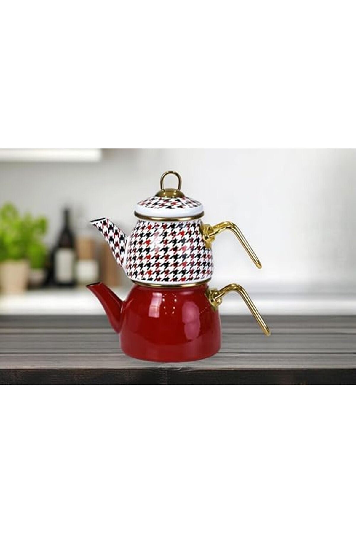 Shopverse Red Mi̇ni̇ Model Çaydanlık Trendfli̇ck 1014773