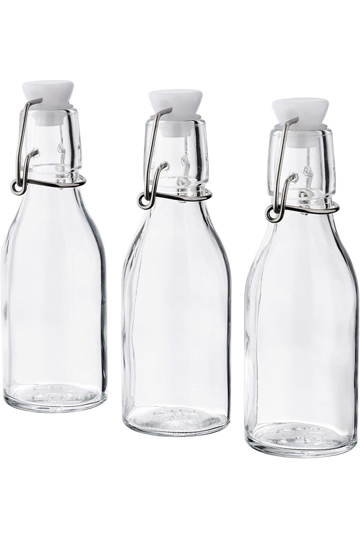 Shopverse 3 Adet Cam-Vakumlu Su Şi̇şesi̇ 15 Cl Sos-Yağ Şi̇şesi̇ Trendfli̇ck 1014773