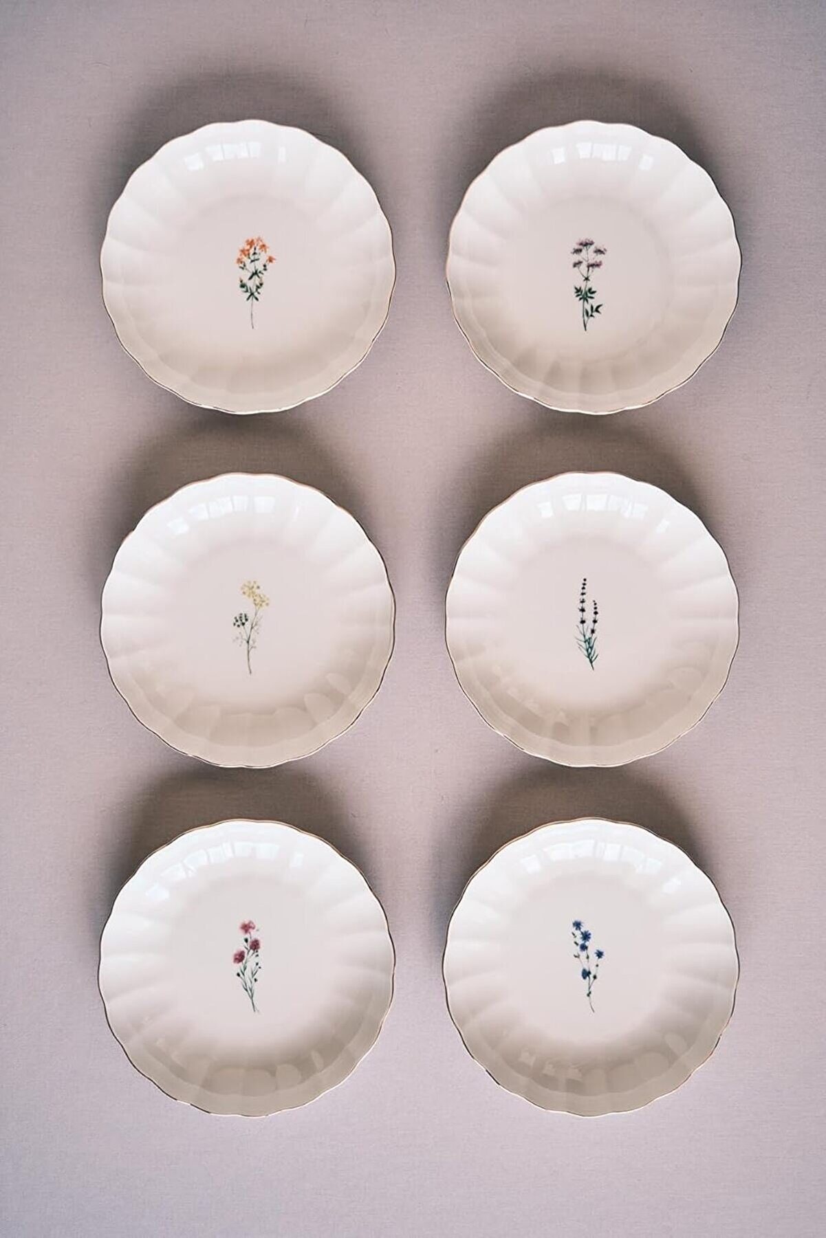 STOREMAX shopverse Tiny 6 Parça 20 Cm Çukur Yemek Tabağı trendflick 1014773