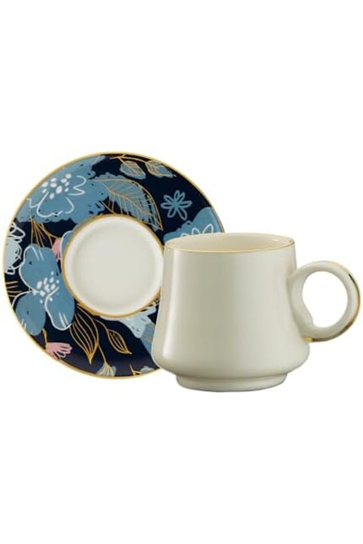 Shopverse Moreno 1453 Potpuri̇ Yüzük 12 Parça Altı Ki̇şi̇li̇k Kahve Fi̇ncan Takımı 120 Ml Trendfli̇ck 1014