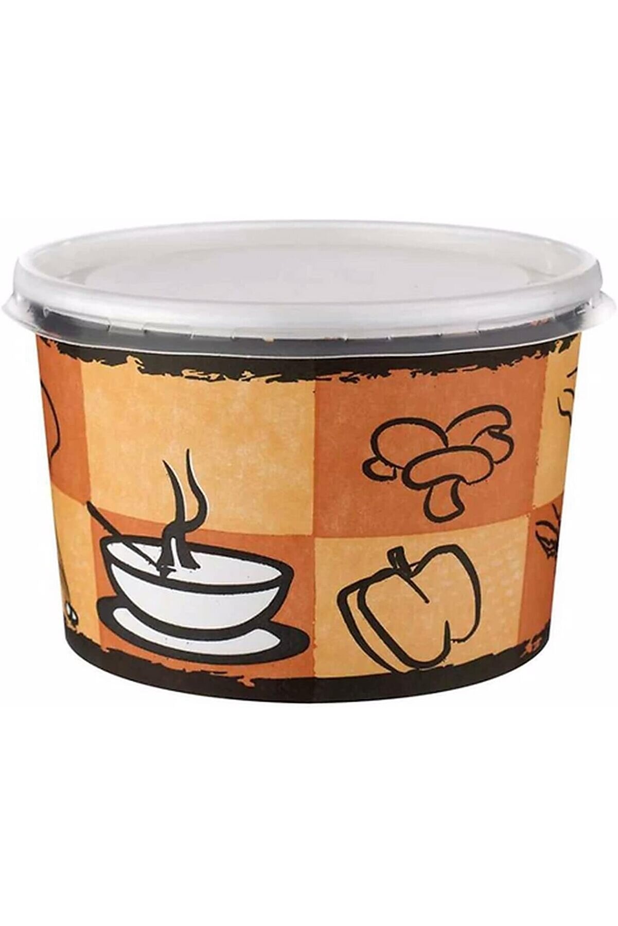 STOREMAX shopverse ÇORBA KASESİ KARTON ÇORBA KASESİ KAPAKLI (25'Adet trendflick 1014773