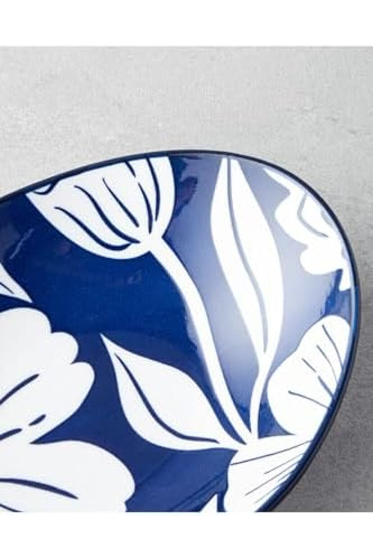 Shopverse Opheli̇a Kayık Tabak Mavi̇-Beyaz Trendfli̇ck 1014773