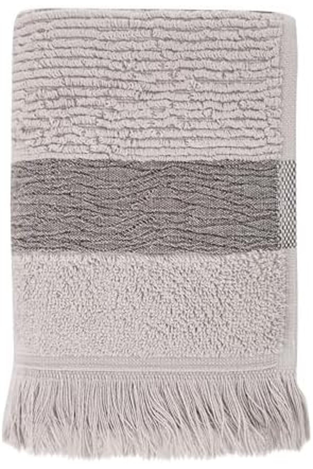 Shopverse Concept Borla Gri̇ Havlu 30X50 Cm Trendfli̇ck 1014773