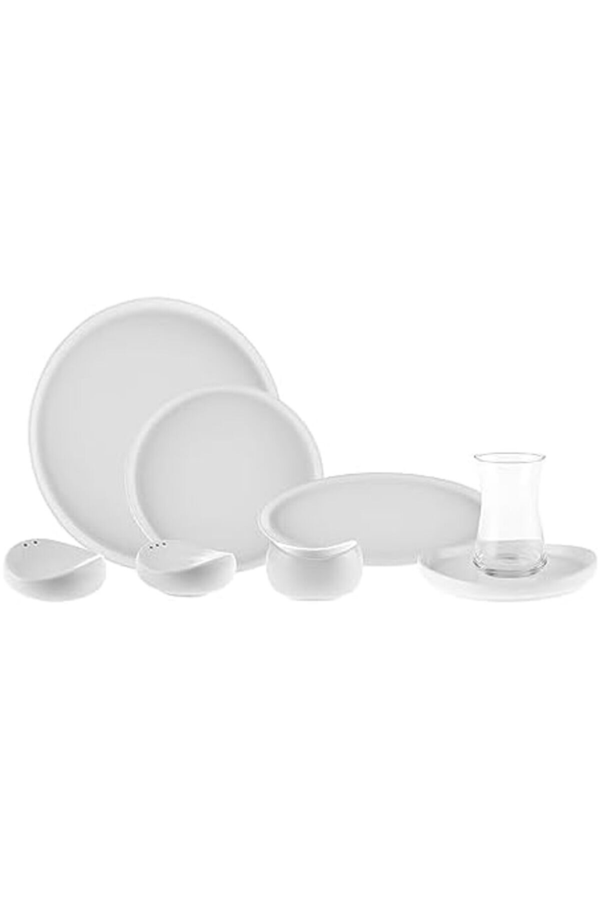 Shopverse Olla 28 Parça 6 Ki̇şi̇li̇k Kahvaltı/Servi̇s Takımı Trendfli̇ck 1014773