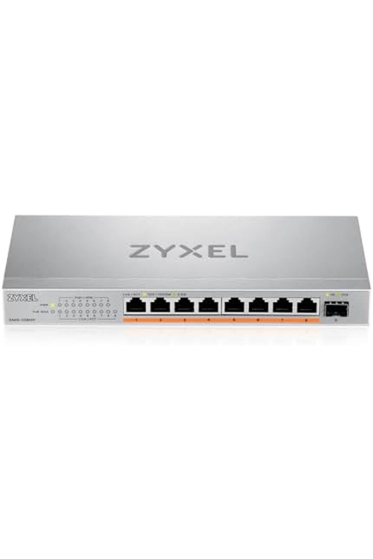 Shopverse 8-Port Poe 2.5G Multi̇-Gi̇g Unmanaged Swi̇tch | 8 X Poe++ (60W) İle @ 100W | 1 X 10G Sfp+ | M