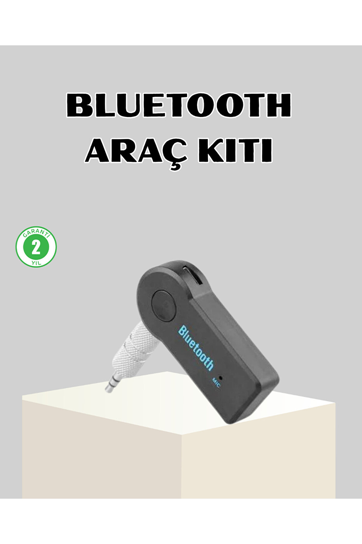 LaraThec BUĞZ Bluetooth Araç Kiti AUX MP3 Çalar Kablosuz Eller Serbest Cihaz