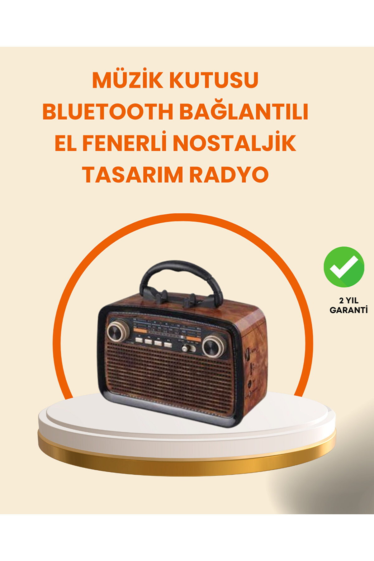 teknodayım Bluetooth Hoparlör – Kablosuz Bağlantı, Geniş Ses Alanı, Radyo Destekli, Hafif ve Taşınabil