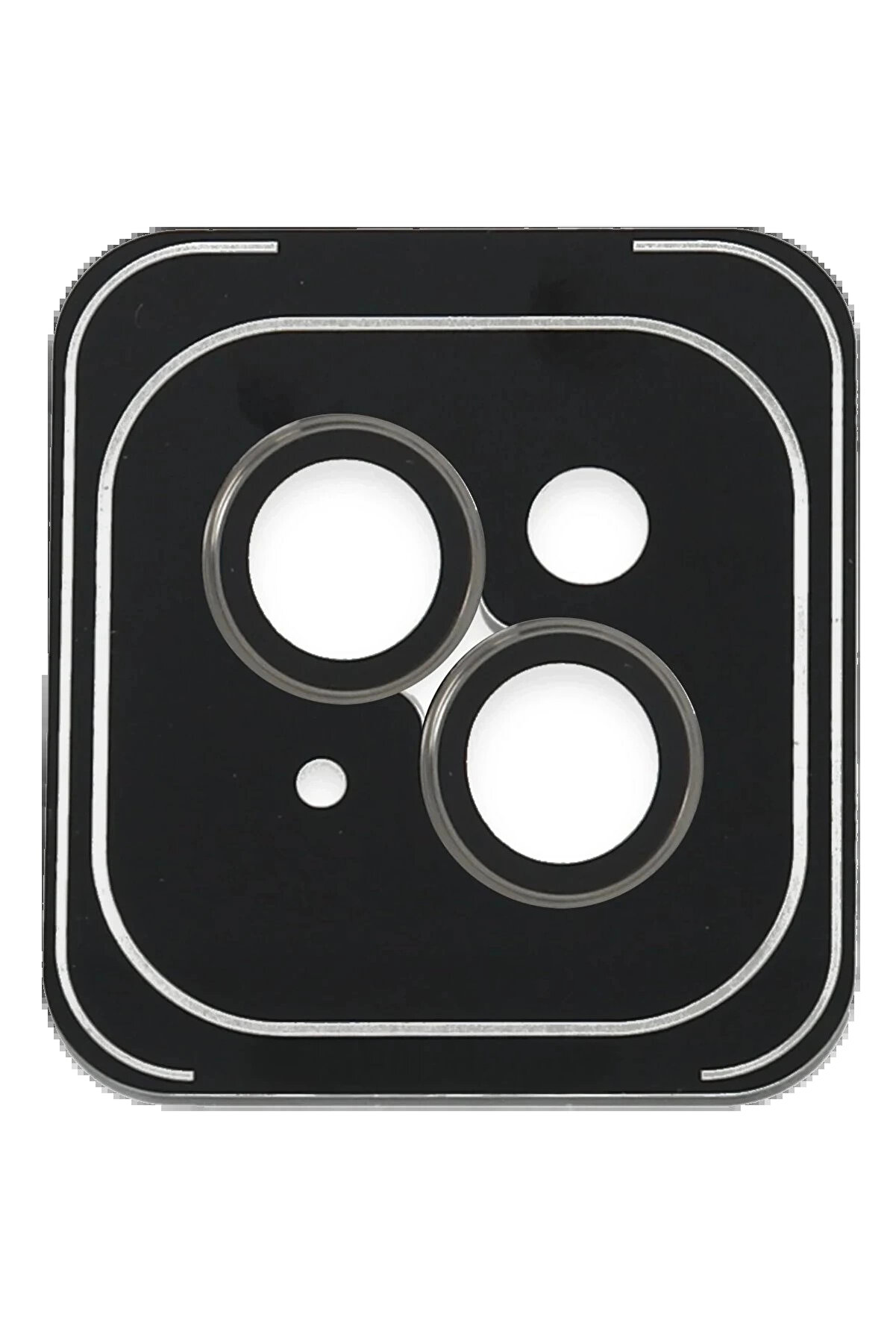 Li̇tae İphone 15 Pvd Metal Kamera Lens - Ti̇tan Gri̇-(5796)