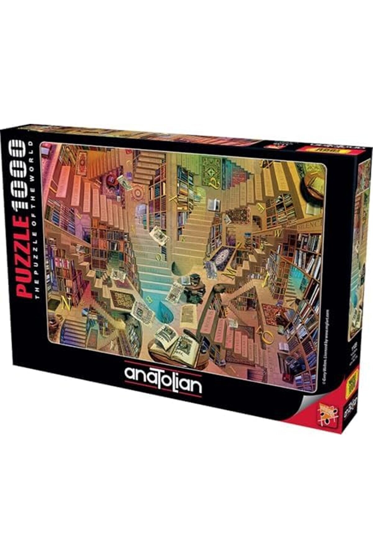 Shopverse Puzzle - Kütüphane / 1000 Parça Puzzle, 1135 Trendfli̇ck 1014773