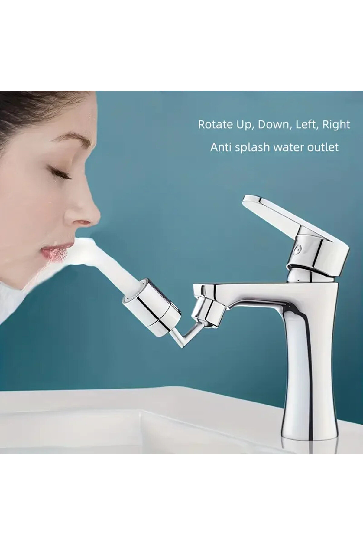 Go İthalat 720 Derece Oynar Tasarruflu Musluk Ucu (4457)