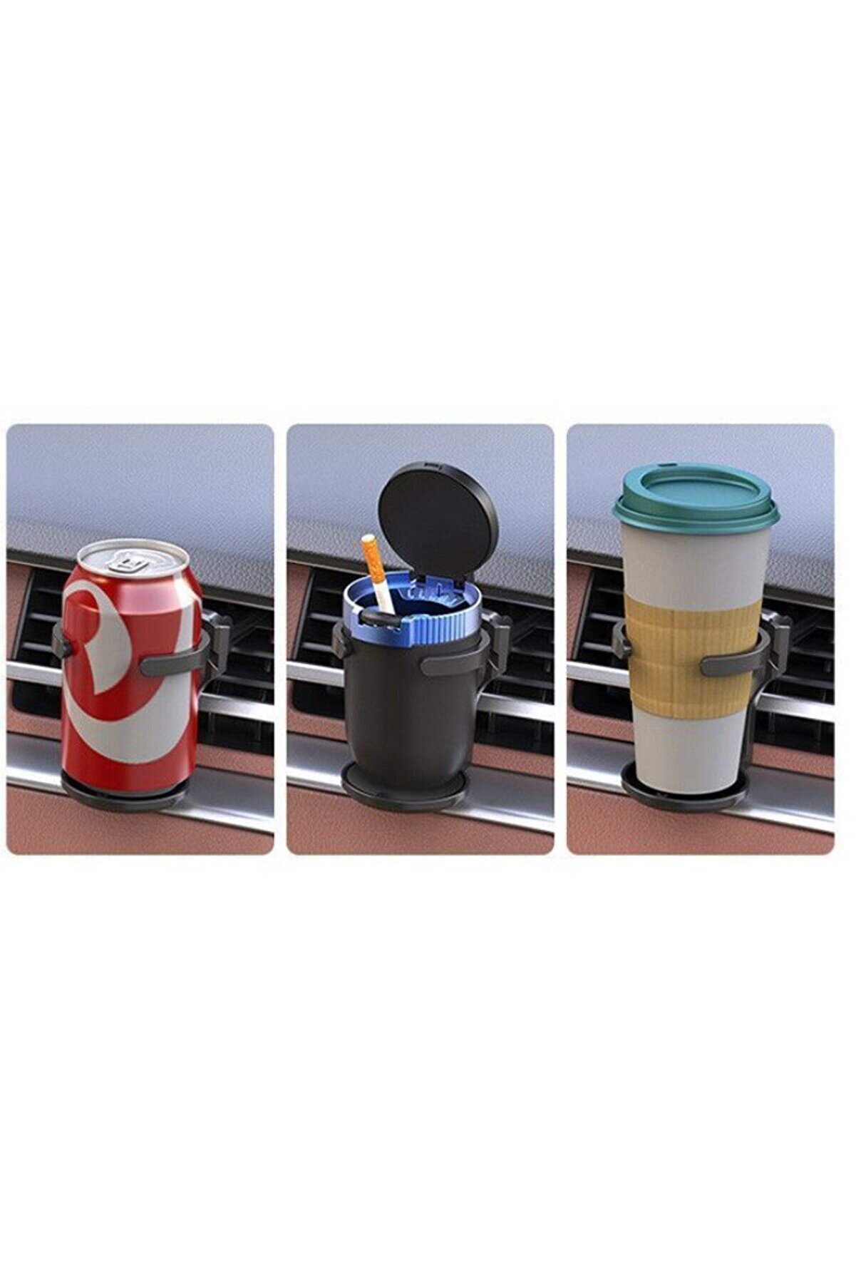 Go İthalat Katlanabi̇li̇r Araba Bardak Şi̇şe Tutucu (4457)