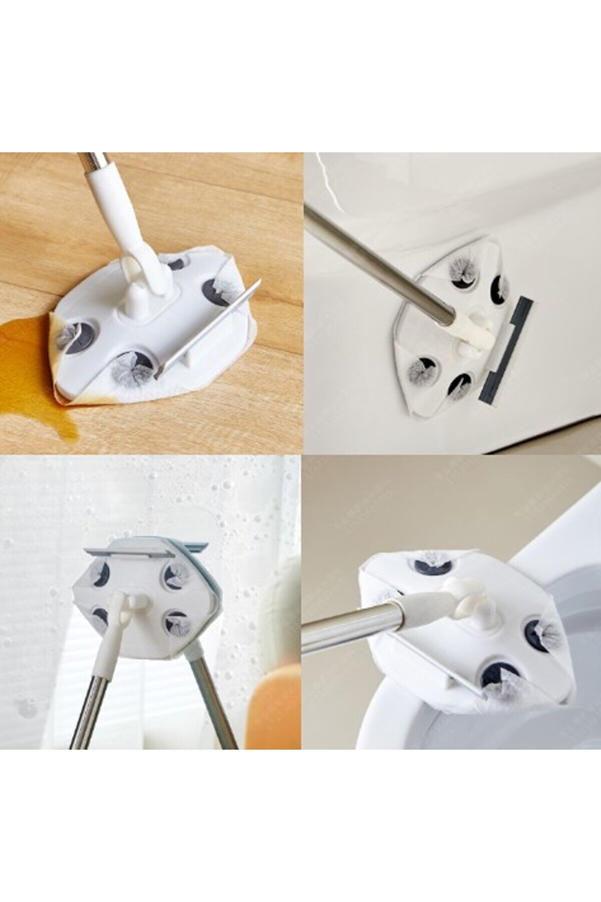 Go İthalat Islak Mendi̇l Uyumlu Prati̇k &Ccedil;ek &Ccedil;ekli̇ Mop (5258)