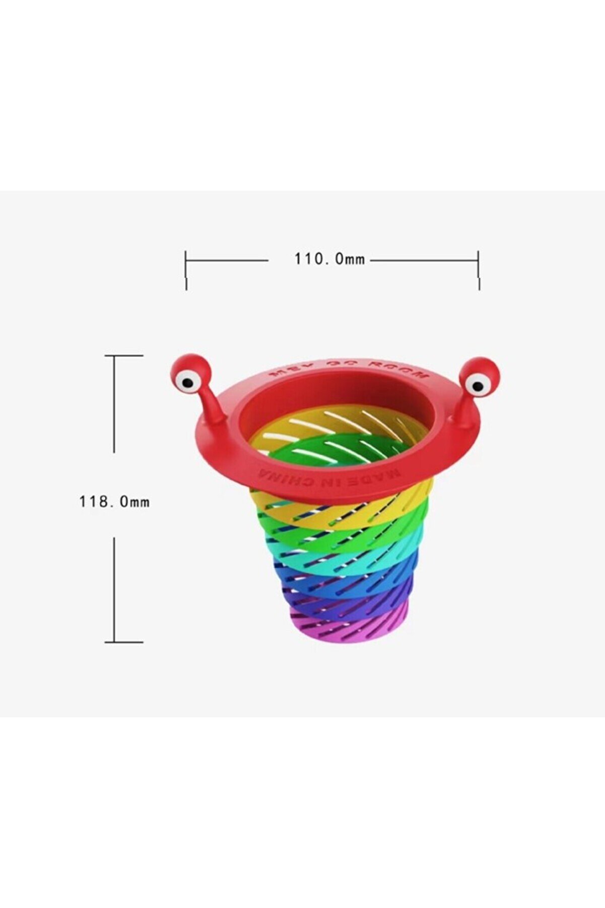 Go İthalat Renkli̇ 6 Kademeli̇ Lavabo S&uuml;zgeci̇ (5258)