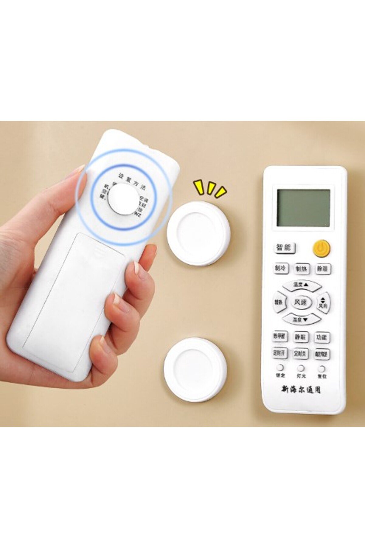 Go İthalat Mıknatıslı &Ccedil;ok Ama&ccedil;lı Kumanda, Telefon Tutucu 2 Adet (4457)